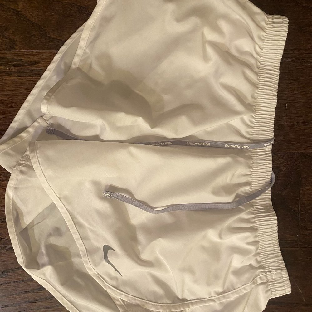 White Nike Shorts